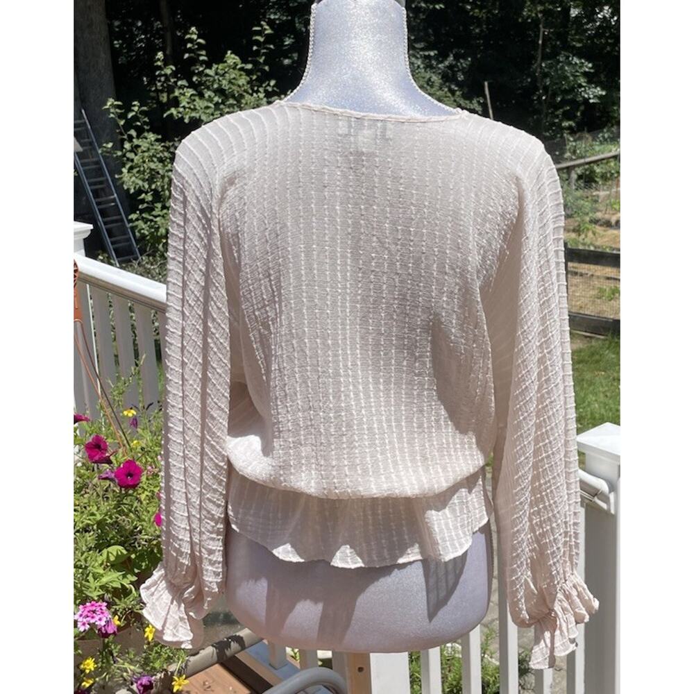 We Are Kindred Aurora Blouse Women's gauzy blouse soft girl sz 0 aussie - Picture 7 of 12
